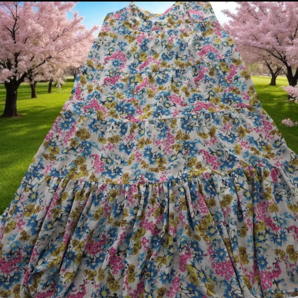 JOE Floral Maxi Dress - Picture 5 of 9